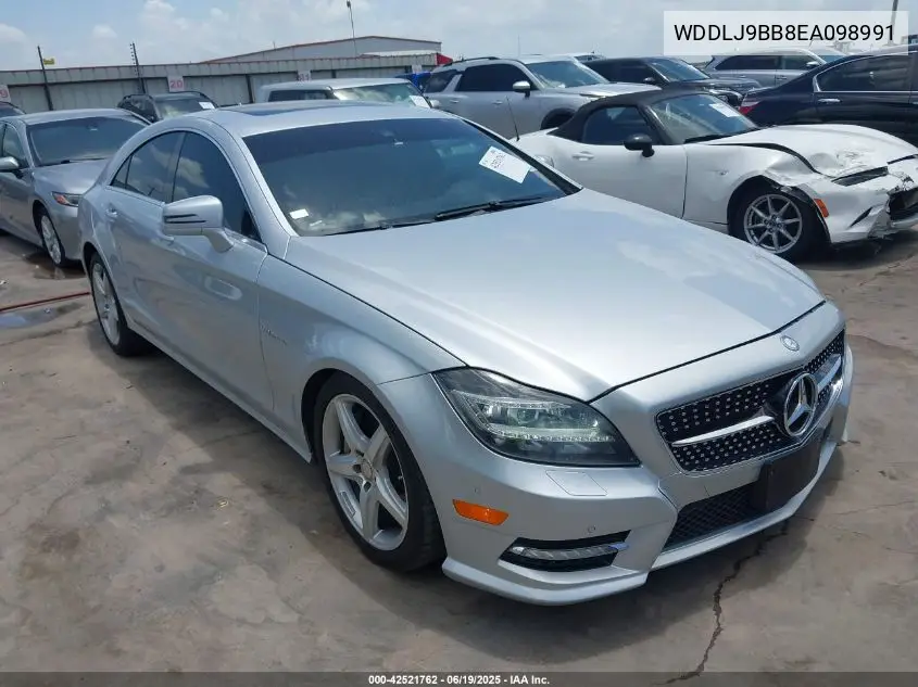 2014 Mercedes-Benz Cls 550 4Matic VIN: WDDLJ9BB8EA098991 Lot: 42521762