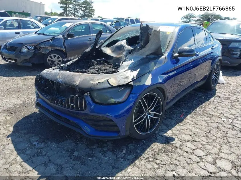 2020 Mercedes-Benz Amg Glc 43 Coupe 4Matic VIN: W1N0J6EB2LF766865 Lot: 42246670