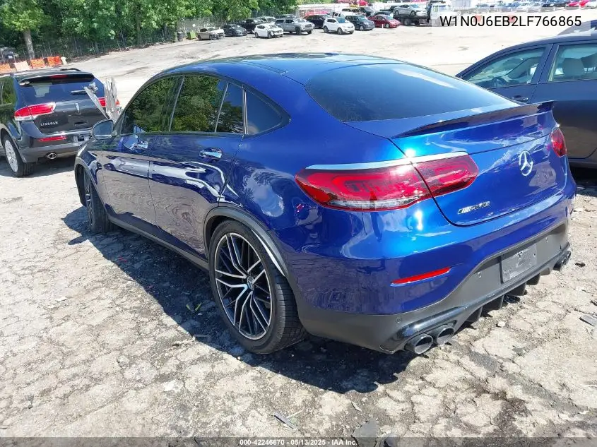 2020 Mercedes-Benz Amg Glc 43 Coupe 4Matic VIN: W1N0J6EB2LF766865 Lot: 42246670