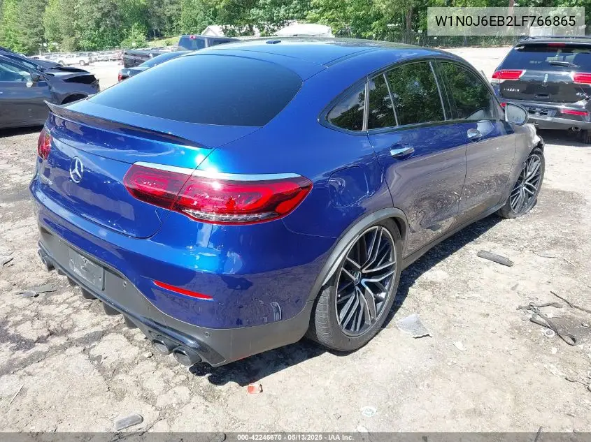 2020 Mercedes-Benz Amg Glc 43 Coupe 4Matic VIN: W1N0J6EB2LF766865 Lot: 42246670