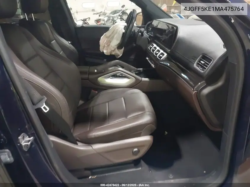 2021 Mercedes-Benz Gls 450 4Matic VIN: 4JGFF5KE1MA475764 Lot: 42476422
