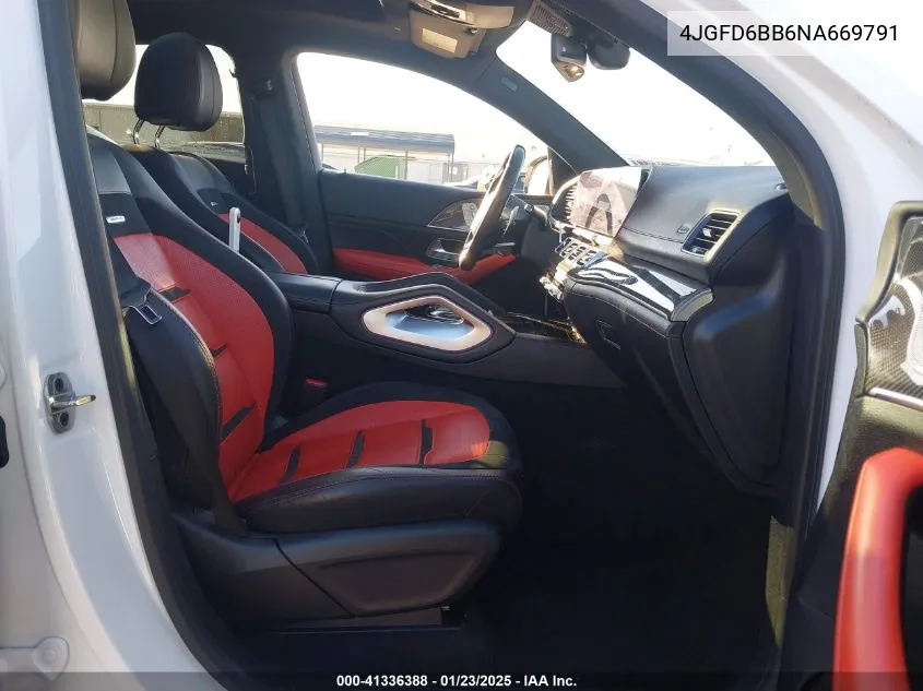 2022 Mercedes-Benz Amg Gle 53 Coupe 4Matic VIN: 4JGFD6BB6NA669791 Lot: 41336388