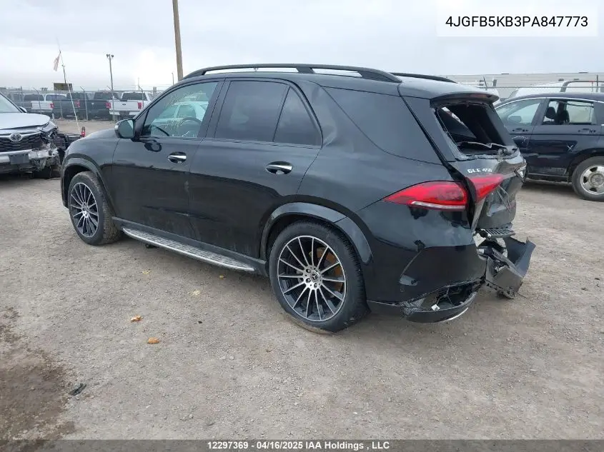 2023 Mercedes-Benz Gle 450 Coupe 4Matic VIN: 4JGFB5KB3PA847773 Lot: 12297369