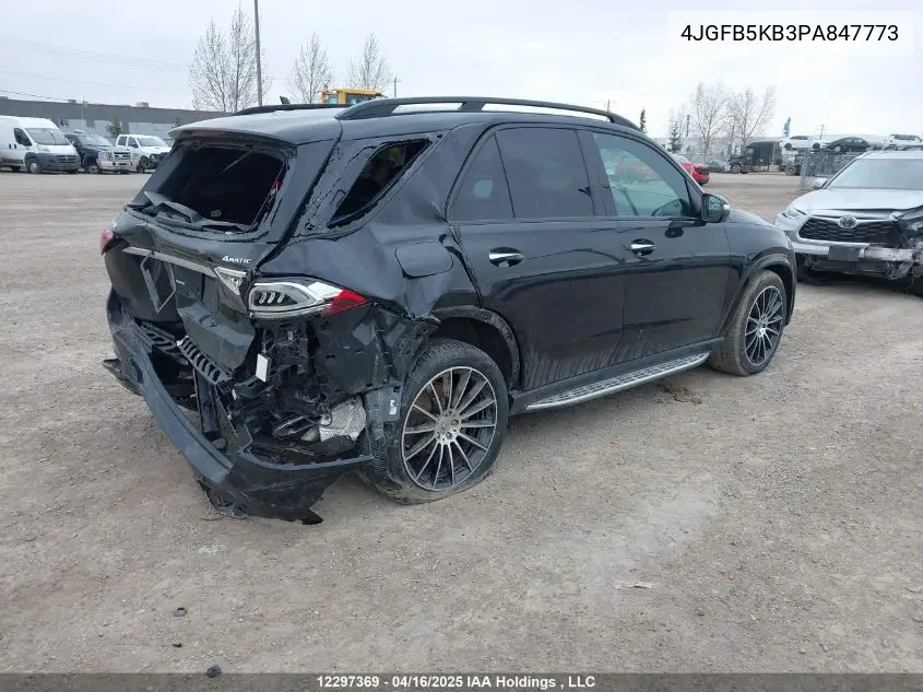 2023 Mercedes-Benz Gle 450 Coupe 4Matic VIN: 4JGFB5KB3PA847773 Lot: 12297369