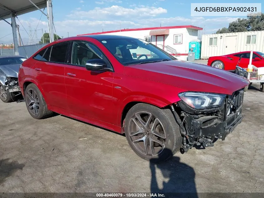 2023 Mercedes-Benz Amg Gle 53 Coupe 4Matic VIN: 4JGFD6BBXPA902431 Lot: 40460079