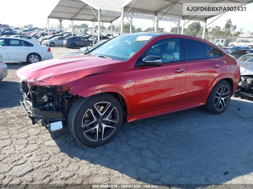2023 Mercedes-Benz Amg Gle 53 Coupe 4Matic VIN: 4JGFD6BBXPA902431 Lot: 40460079
