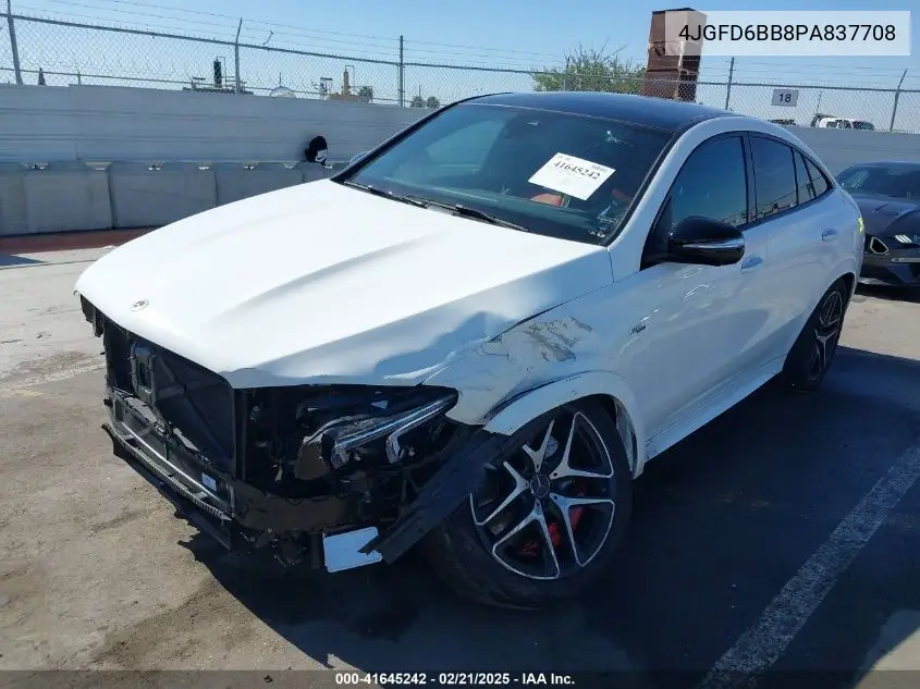 2023 Mercedes-Benz Amg Gle 53 Coupe 4Matic VIN: 4JGFD6BB8PA837708 Lot: 41645242