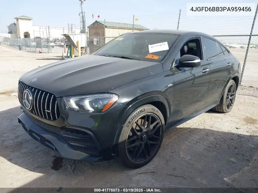 2023 Mercedes-Benz Amg Gle 53 Coupe 4Matic VIN: 4JGFD6BB3PA959456 Lot: 41775073