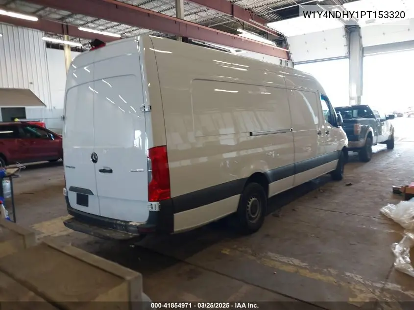 2023 Mercedes-Benz Sprinter 2500 High Roof 4-Cyl Diesel Ho VIN: W1Y4NDHY1PT153320 Lot: 41854971