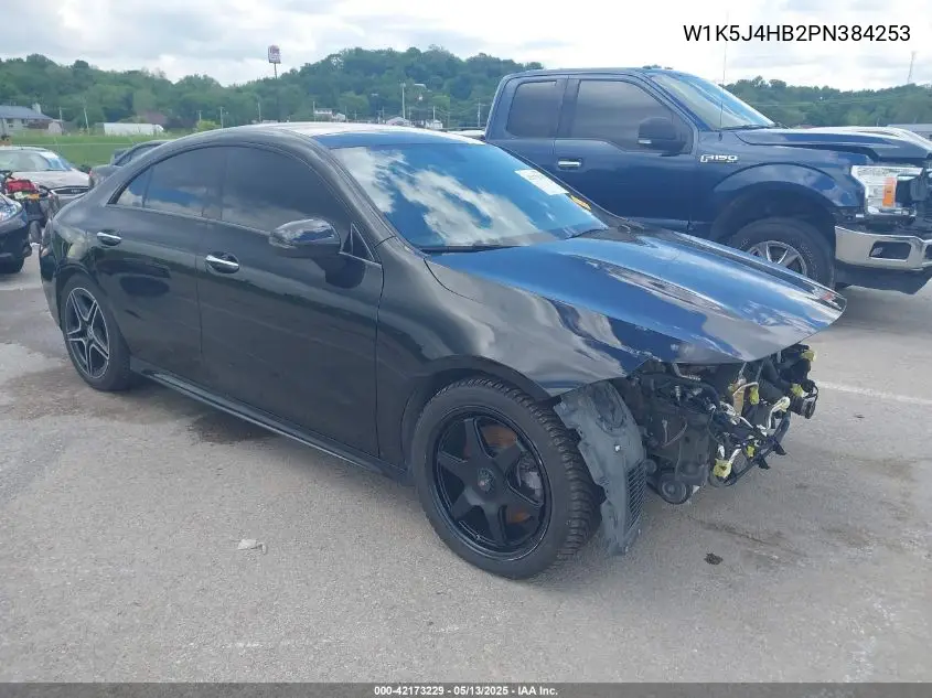 2023 Mercedes-Benz Cla 250 Coupe 4Matic VIN: W1K5J4HB2PN384253 Lot: 42173229