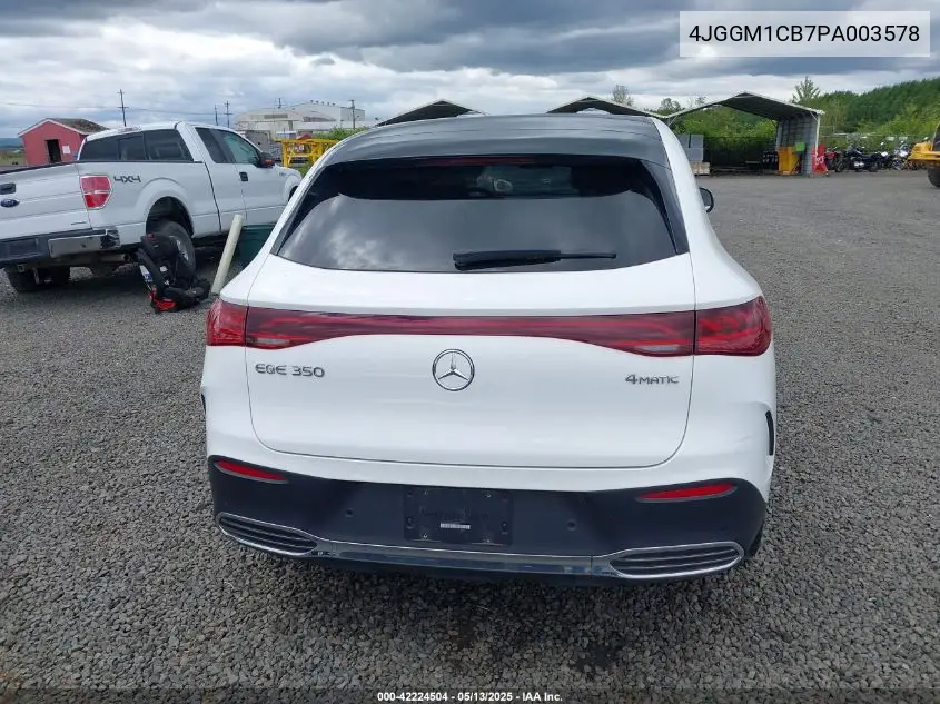 2023 Mercedes-Benz Eqe 350 Suv 4Matic VIN: 4JGGM1CB7PA003578 Lot: 42224504