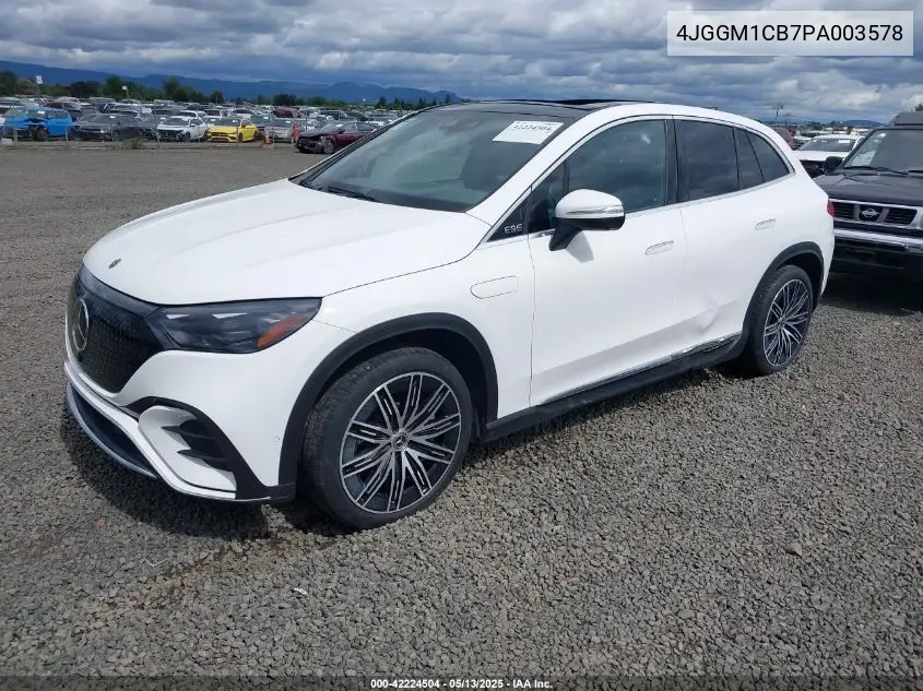 2023 Mercedes-Benz Eqe 350 Suv 4Matic VIN: 4JGGM1CB7PA003578 Lot: 42224504
