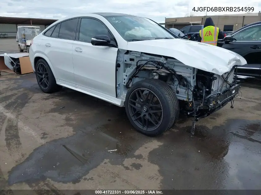 2024 Mercedes-Benz Amg Gle 53 Coupe 4Matic+ VIN: 4JGFD6BBXRB254599 Lot: 41722331