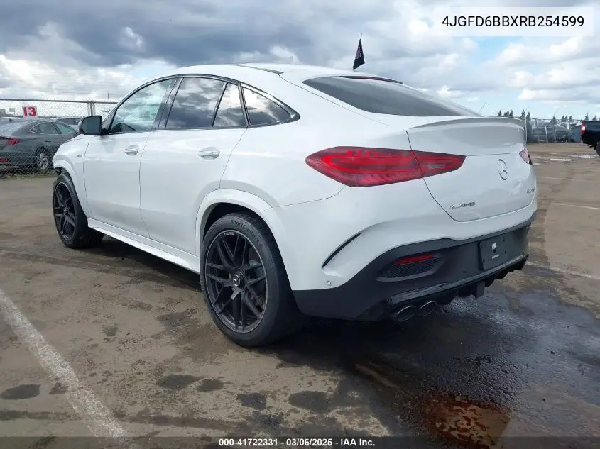 2024 Mercedes-Benz Amg Gle 53 Coupe 4Matic+ VIN: 4JGFD6BBXRB254599 Lot: 41722331