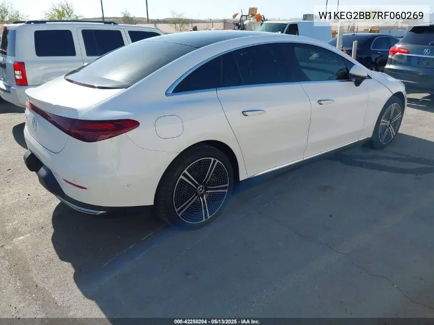 2024 Mercedes-Benz Eqe 350+ VIN: W1KEG2BB7RF060269 Lot: 42258204