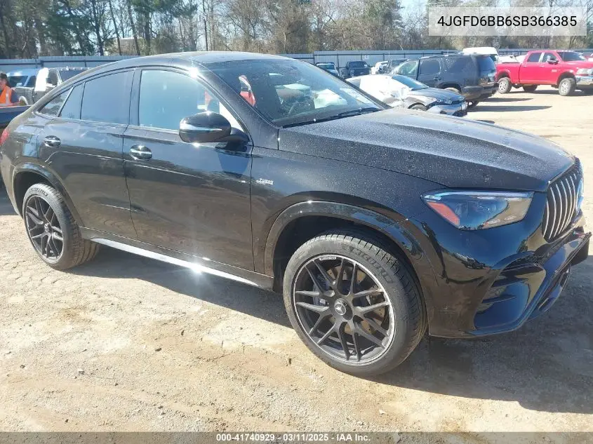 2025 Mercedes-Benz Amg Gle 53 Coupe 4Matic+ VIN: 4JGFD6BB6SB366385 Lot: 41740929