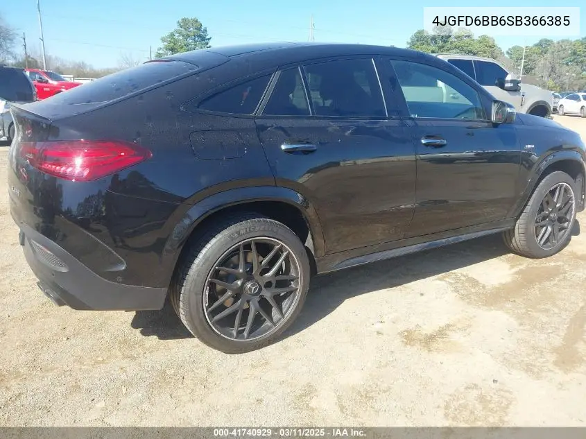 2025 Mercedes-Benz Amg Gle 53 Coupe 4Matic+ VIN: 4JGFD6BB6SB366385 Lot: 41740929