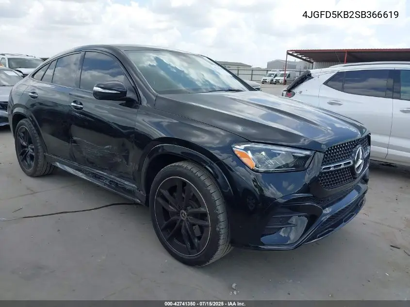 4JGFD5KB2SB366619 2025 Mercedes-Benz Gle 450 Coupe 4Matic