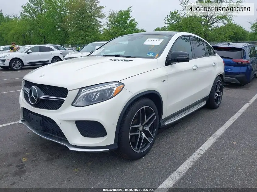 2016 Mercedes-Benz Gle 450 Amg Coupe 4Matic VIN: 4JGED6EB9GA013580 Lot: 42183626