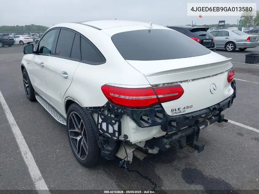 2016 Mercedes-Benz Gle 450 Amg Coupe 4Matic VIN: 4JGED6EB9GA013580 Lot: 42183626