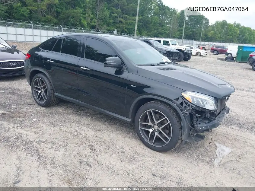 2016 Mercedes-Benz Gle 450 Amg Coupe 4Matic VIN: 4JGED6EB7GA047064 Lot: 42606446