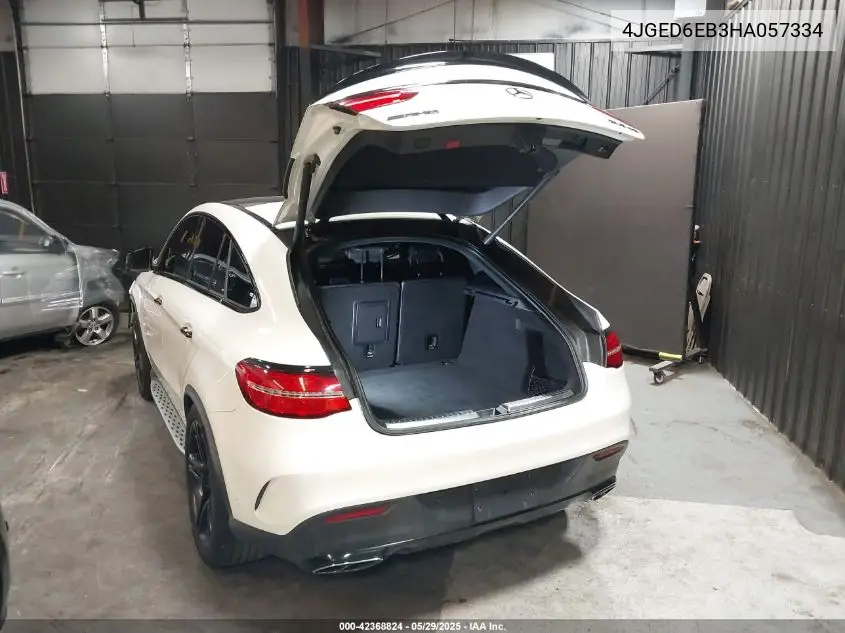 2017 Mercedes-Benz Amg Gle 43 Coupe 4Matic VIN: 4JGED6EB3HA057334 Lot: 42368824