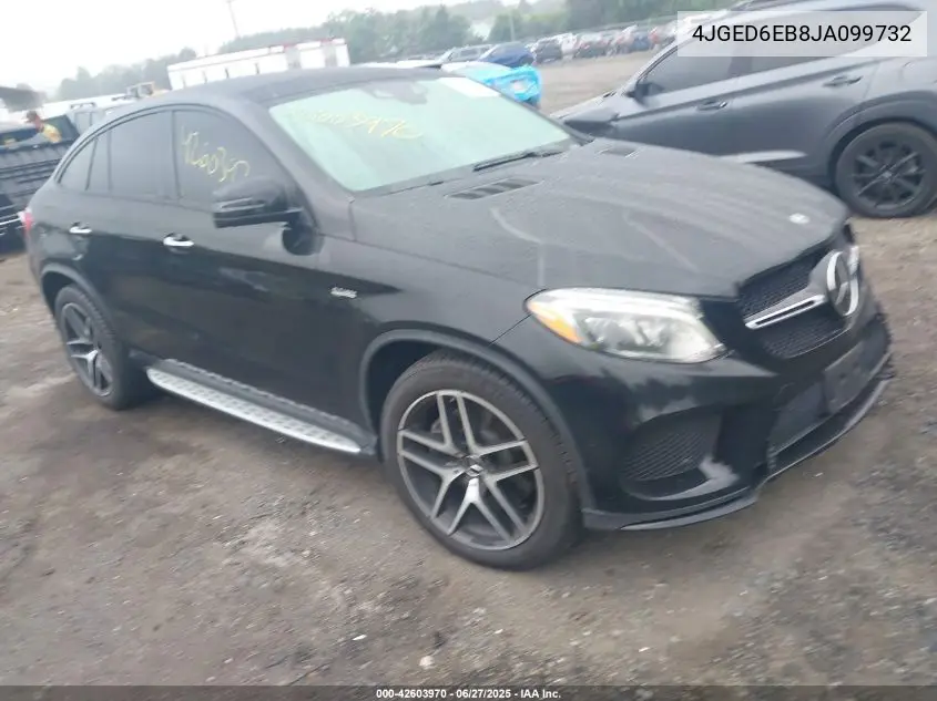 2018 Mercedes-Benz Amg Gle 43 Coupe 4Matic VIN: 4JGED6EB8JA099732 Lot: 42603970