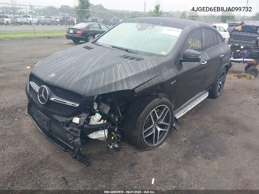 2018 Mercedes-Benz Amg Gle 43 Coupe 4Matic VIN: 4JGED6EB8JA099732 Lot: 42603970