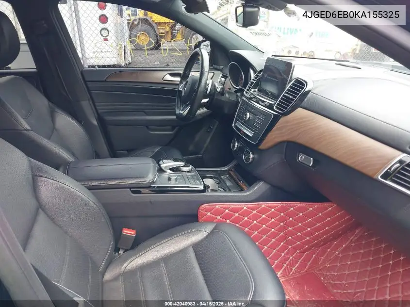 2019 Mercedes-Benz Amg Gle 43 Coupe 4Matic VIN: 4JGED6EB0KA155325 Lot: 42040983