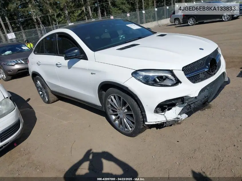 2019 Mercedes-Benz Amg Gle 43 Coupe 4Matic VIN: 4JGED6EB8KA133833 Lot: 42097080