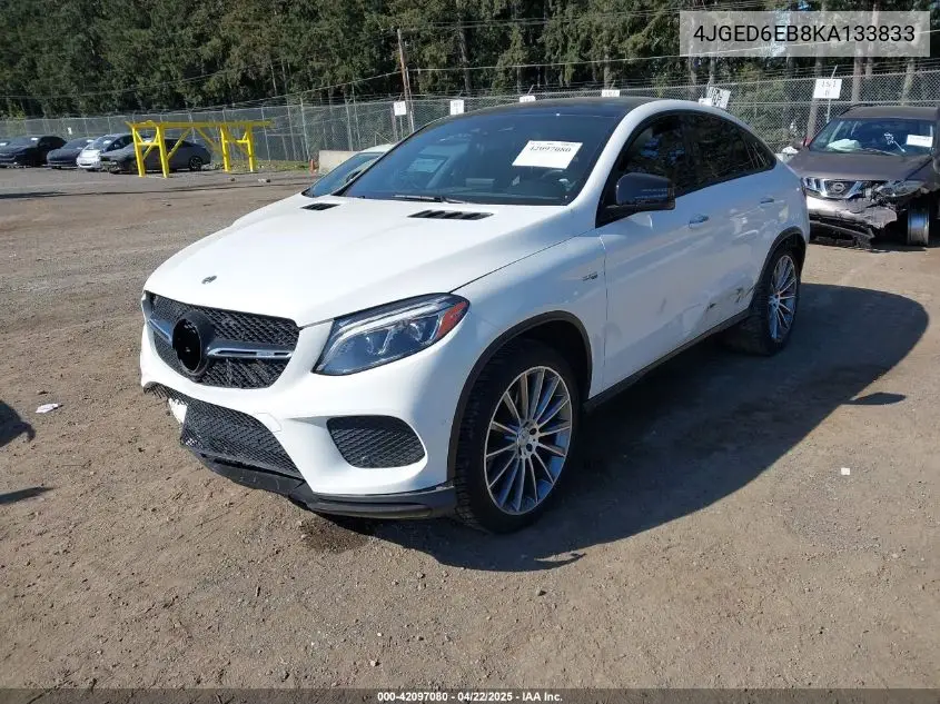 2019 Mercedes-Benz Amg Gle 43 Coupe 4Matic VIN: 4JGED6EB8KA133833 Lot: 42097080