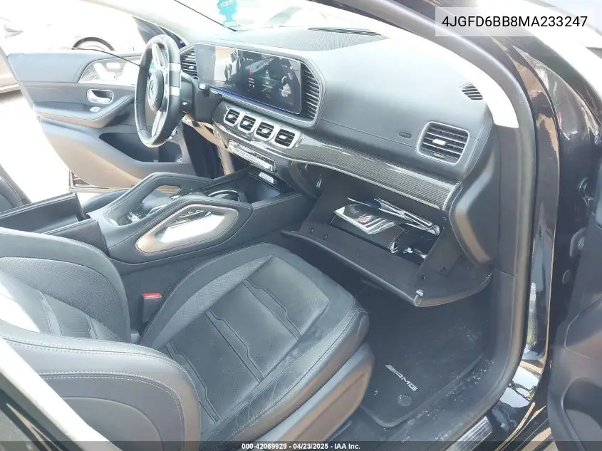 2021 Mercedes-Benz Amg Gle 53 Coupe 4Matic VIN: 4JGFD6BB8MA233247 Lot: 42069929