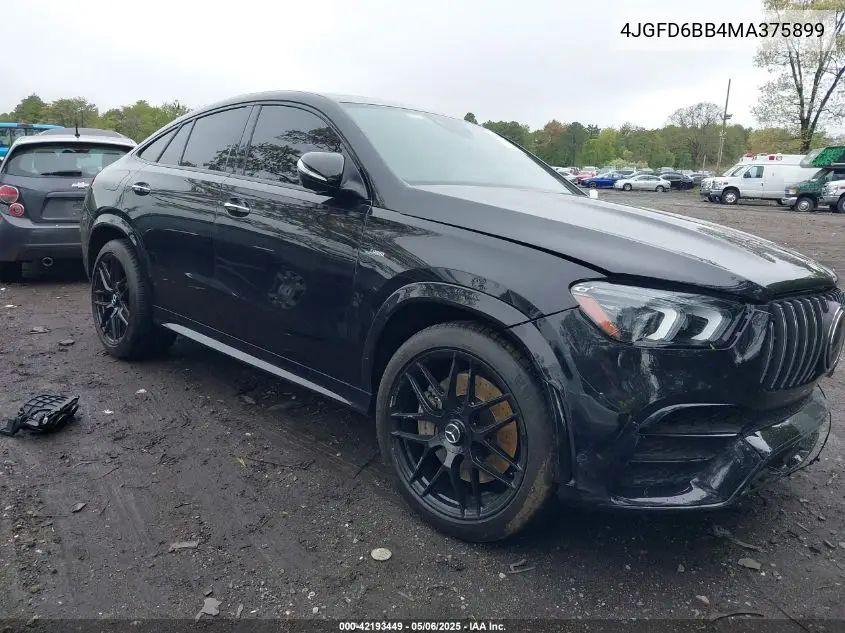 2021 Mercedes-Benz Amg Gle 53 Coupe 4Matic VIN: 4JGFD6BB4MA375899 Lot: 42193449