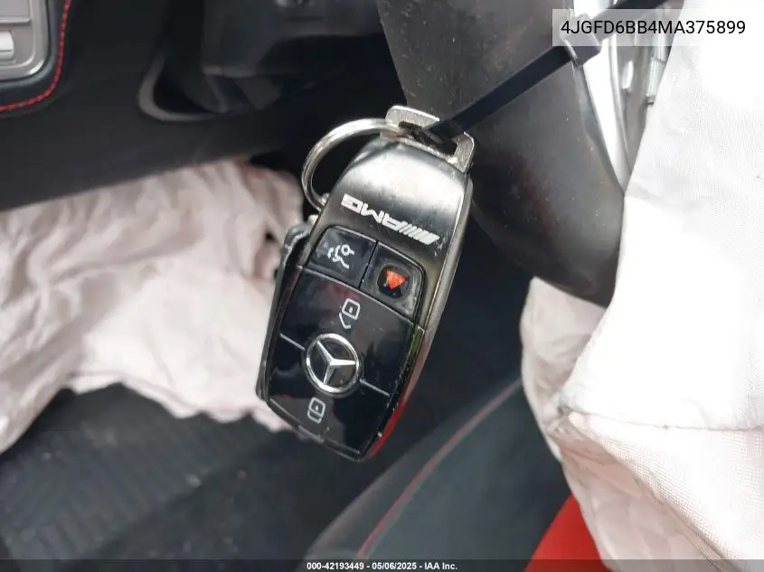 2021 Mercedes-Benz Amg Gle 53 Coupe 4Matic VIN: 4JGFD6BB4MA375899 Lot: 42193449