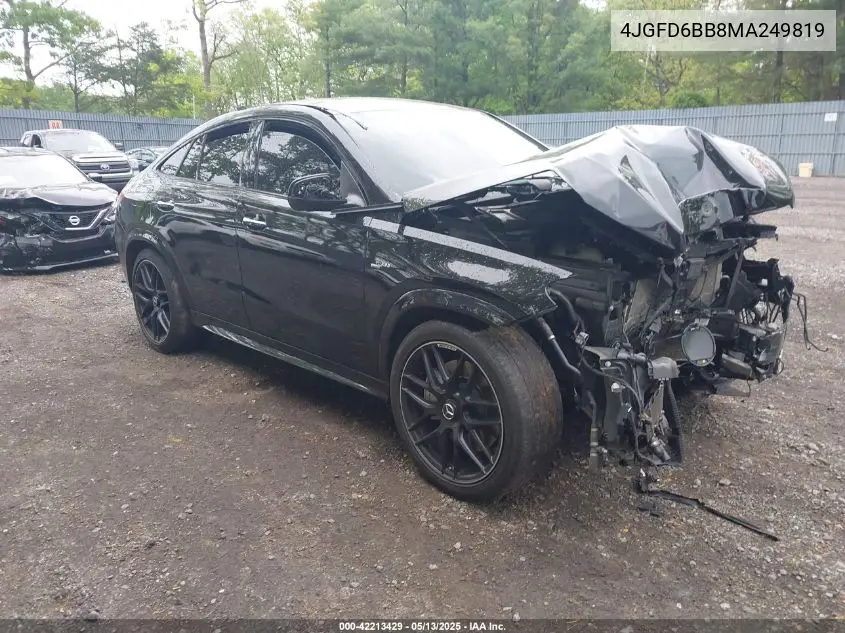 2021 Mercedes-Benz Amg Gle 53 Coupe 4Matic VIN: 4JGFD6BB8MA249819 Lot: 42213429