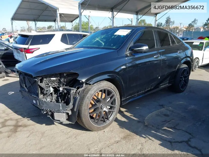 2021 Mercedes-Benz Amg Gle 53 Coupe 4Matic VIN: 4JGFD6BB2MA356672 Lot: 42256450