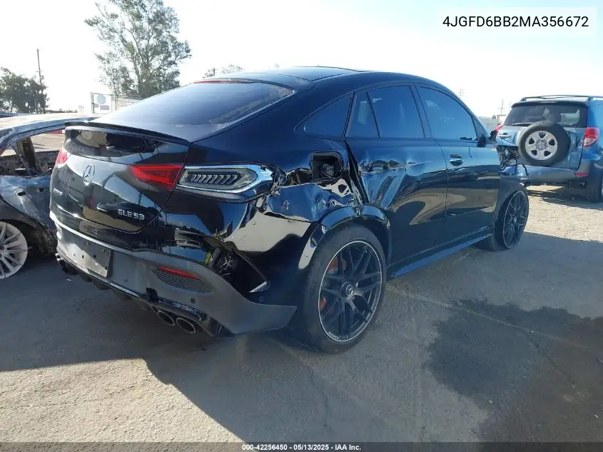 2021 Mercedes-Benz Amg Gle 53 Coupe 4Matic VIN: 4JGFD6BB2MA356672 Lot: 42256450