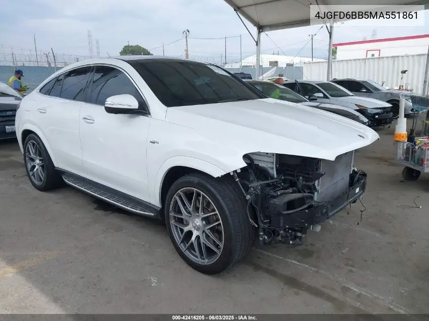 2021 Mercedes-Benz Amg Gle 53 Coupe 4Matic VIN: 4JGFD6BB5MA551861 Lot: 42416205