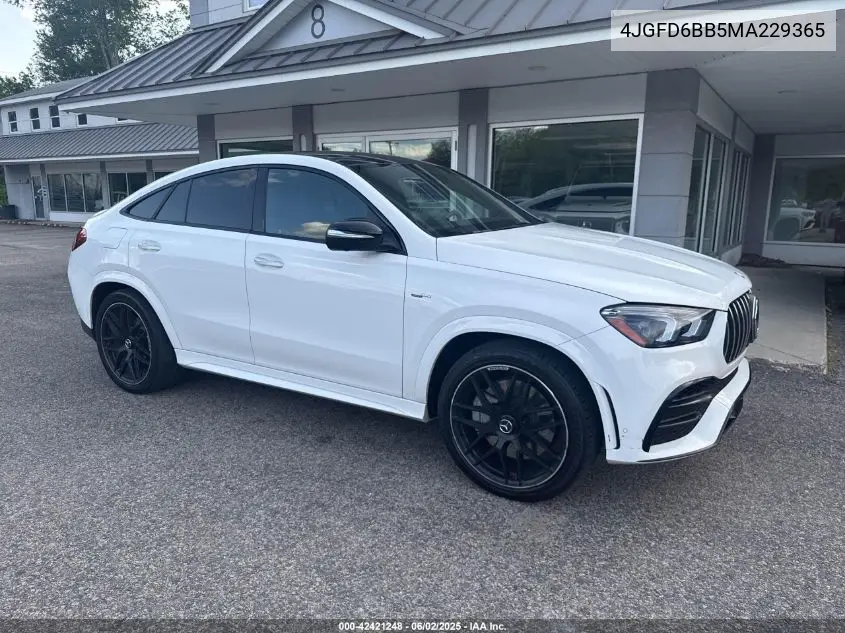 2021 Mercedes-Benz Amg Gle 53 Coupe 4Matic VIN: 4JGFD6BB5MA229365 Lot: 42421248