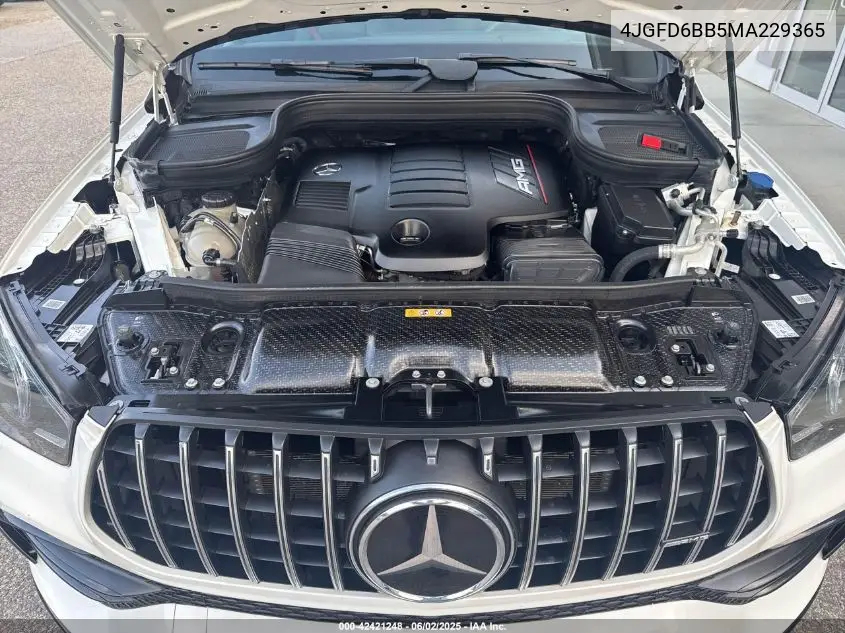 2021 Mercedes-Benz Amg Gle 53 Coupe 4Matic VIN: 4JGFD6BB5MA229365 Lot: 42421248