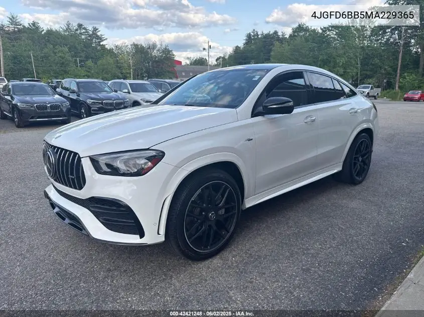 2021 Mercedes-Benz Amg Gle 53 Coupe 4Matic VIN: 4JGFD6BB5MA229365 Lot: 42421248