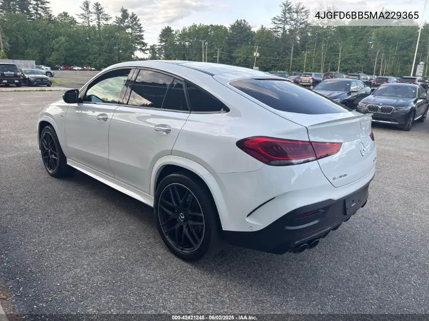 2021 Mercedes-Benz Amg Gle 53 Coupe 4Matic VIN: 4JGFD6BB5MA229365 Lot: 42421248