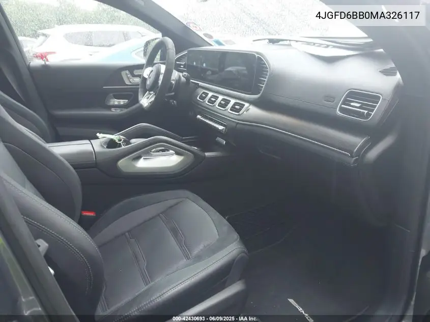 2021 Mercedes-Benz Amg Gle 53 Coupe 4Matic VIN: 4JGFD6BB0MA326117 Lot: 42430693