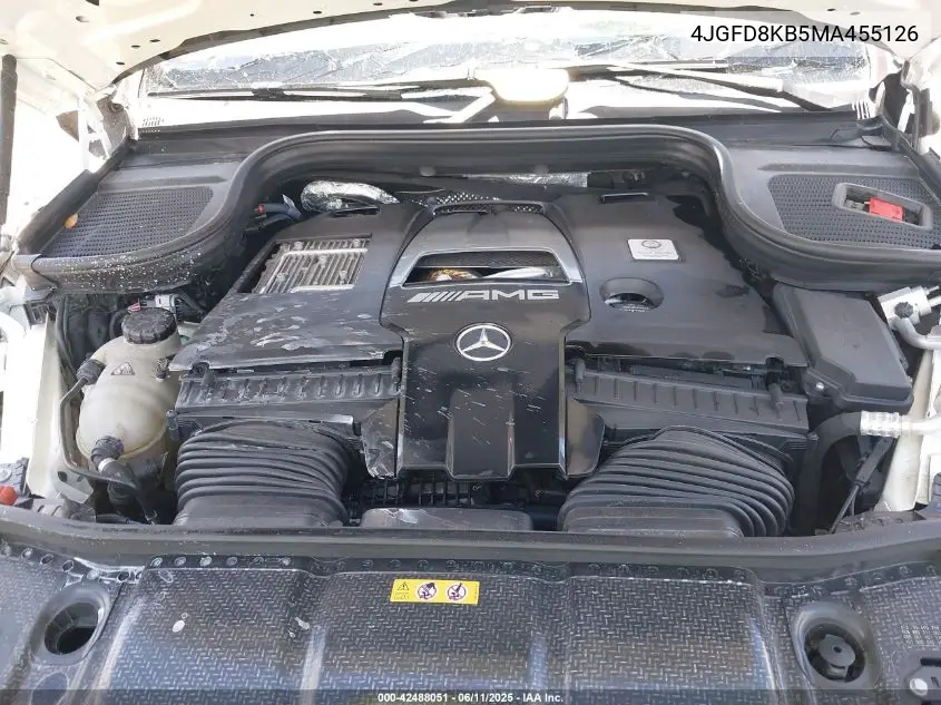 2021 Mercedes-Benz Amg Gle 63 Coupe S 4Matic VIN: 4JGFD8KB5MA455126 Lot: 42488051