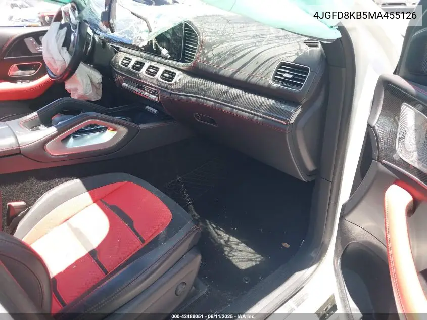2021 Mercedes-Benz Amg Gle 63 Coupe S 4Matic VIN: 4JGFD8KB5MA455126 Lot: 42488051
