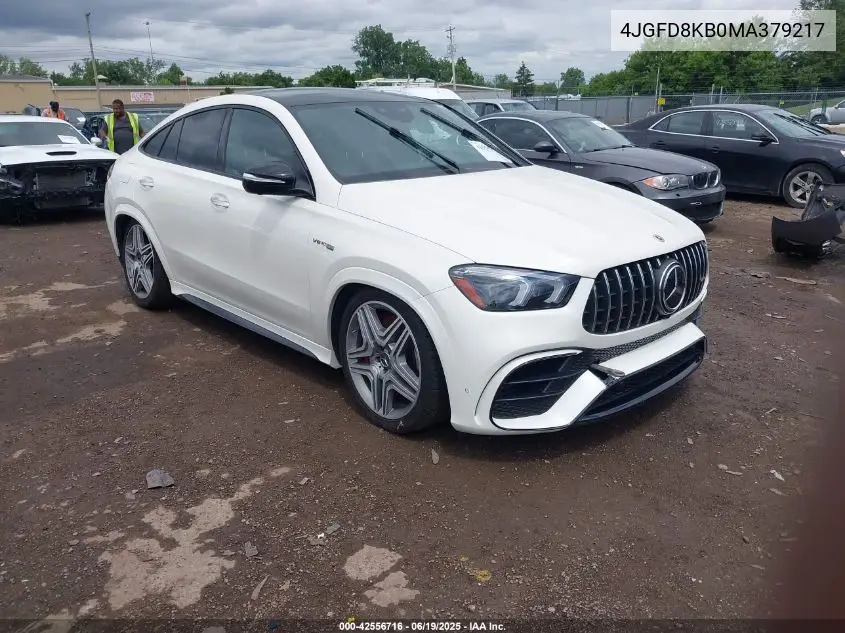 2021 Mercedes-Benz Amg Gle 63 Coupe S 4Matic VIN: 4JGFD8KB0MA379217 Lot: 42556716