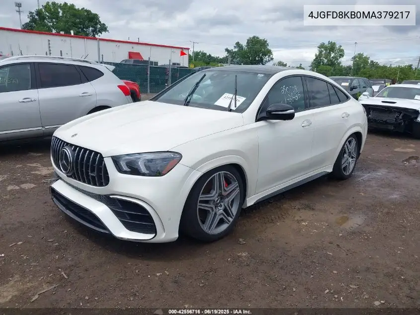 2021 Mercedes-Benz Amg Gle 63 Coupe S 4Matic VIN: 4JGFD8KB0MA379217 Lot: 42556716