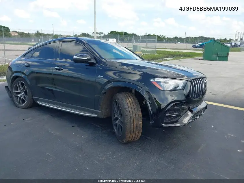 2021 Mercedes-Benz Amg Gle 53 Coupe 4Matic VIN: 4JGFD6BB5MA199039 Lot: 42691402
