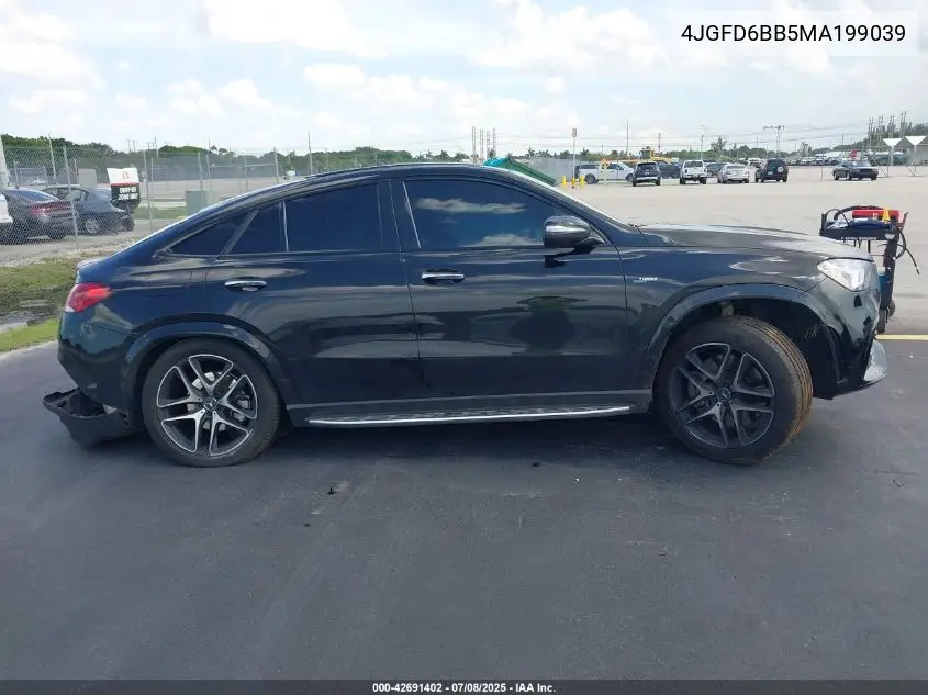 2021 Mercedes-Benz Amg Gle 53 Coupe 4Matic VIN: 4JGFD6BB5MA199039 Lot: 42691402