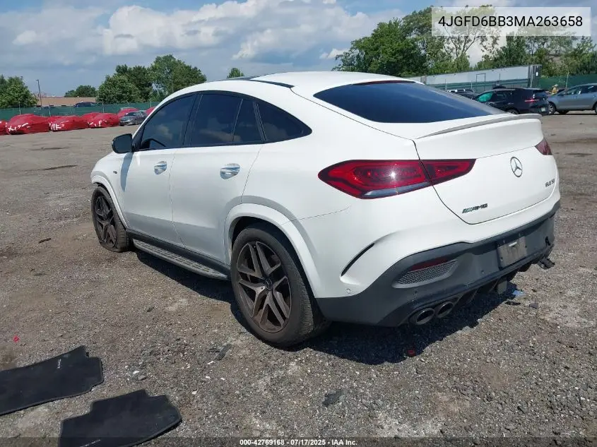 2021 Mercedes-Benz Amg Gle 53 Coupe 4Matic VIN: 4JGFD6BB3MA263658 Lot: 42769168